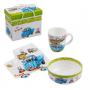 Порцеланов детски комплект за хранене