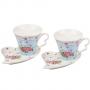 Комплект за кафе Роза