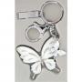 Метален ключодържател - пеперуда