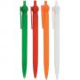 Пластмасова химикалка в пет цвята
