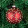 Стъклена топка за елха