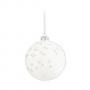 Коледна топка бяла