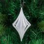 Играчка за елха - сребро