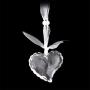 Сърце висулка с панделка