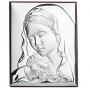 Сребърна икона на Богородица