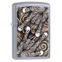Запалка Zippo Skul Scroll Hand