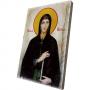 Картина върху врачански камък - 13x18 см - икона Света Петка