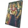 Картина върху врачански камък - 20x30 см - картина Отрудени жени