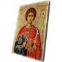 Картина върху врачански камък - 20x30 см - икона Свети Трифон