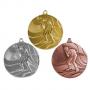 Спортен медал за ски постижения, двустранен - 50 мм