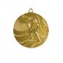 Спортен медал за ски постижения, двустранен - 50 мм