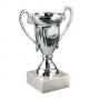 Детска спортна купа, сребърно покритие - височина 19 см