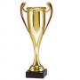 Детска спортна купа, златно покритие - височина 24 см