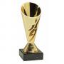 Детска спортна купа - златно, сребърно и бронзово покритие - височина 16.5 см