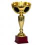 Луксозна спортна купа, златно покритие - височина 29 см