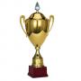 Луксозна спортна купа, златно покритие - височина 52 см