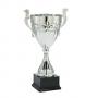 Луксозна спортна купа, сребърно покритие - височина 38 см