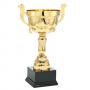 Луксозна спортна купа, златно покритие - височина 29 см