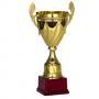 Луксозна спортна купа, изработена от метал - височина 33 см