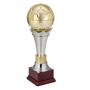 Луксозна спортна купа, златно/сребърно покритие - височина 43 см