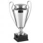 Луксозна спортна купа, сребърно покритие - височина 50 см