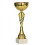 Стандартна спортна купа, златно покритие със сребърни елементи - височина 21 см