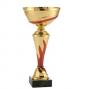 Стандартна спортна купа, златно покритие с червени елементи - височина 21 см