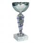 Стандартна спортна купа, сребърно покритие - височина 30 см