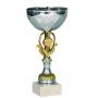 Стандартна спортна купа, сребърно покритие - височина 22 см