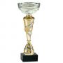 Стандартна спортна купа, златно/сребърно покритие - височина 30 см