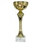 Стандартна спортна купа, златно покритие - височина на купата 37.5 см