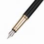 Писалка Gala Black - Pierre Cardin със златисти елементи