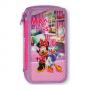Несесер 2 ципа зареден Disney Minnie, размер 21х12х4.5