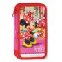 Несесер 2 ципа зареден Disney Minnie, размер 21х12х4.5