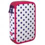 Несесер зареден двоен Dots 3, размер 20x13x5