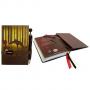 Дневник с ластик и химикалка, размери 10.2х15 см, 96 л. Red Riding Hood