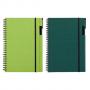 Тефтер, формат А5 със спирала и място за химикал