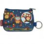 Портмоне с цип ключ Night Owls, размер 12х9х1 см