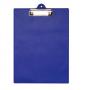 Клипборд, формат А4, цвят син и черен, economy