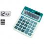 Калкулатор 12 разряден, размер 130x101x26, сив