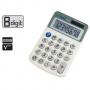 Калкулатор 8 разряден, размер 117x75x19 мм, сив