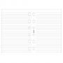 Пълнител за органайзер Filofax, Pocket: Ruled Notepaper