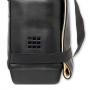 Чанта от екокожа Moleskine Messenger Black за през рамо, тип пощальонска, черна
