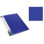 Папка с 60 джоба, формат A4 PP, синя, Stripe