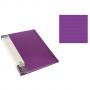Папка с 10 джоба, формат A4 PP, лилава, Stripe