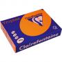 Хартия копирна цветна, формат А4, 80 г/м2, Fluo Orange Trophee, 100 листа в опаковка