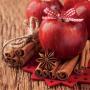 Коледни салфетки ябълка с канела