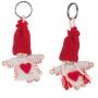 Коледни куклички - ключодържател 2 броя