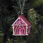 Играчка за елха - къщичка