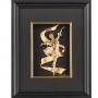 Златна репродукция балерина
